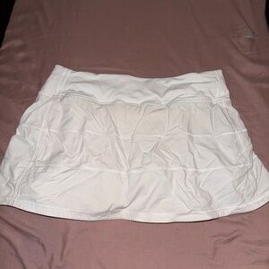 lululemon athletica White tennis Skirt